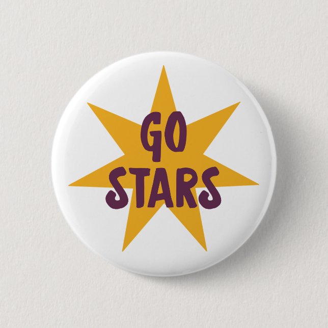 Go Stars Button (Vorderseite)