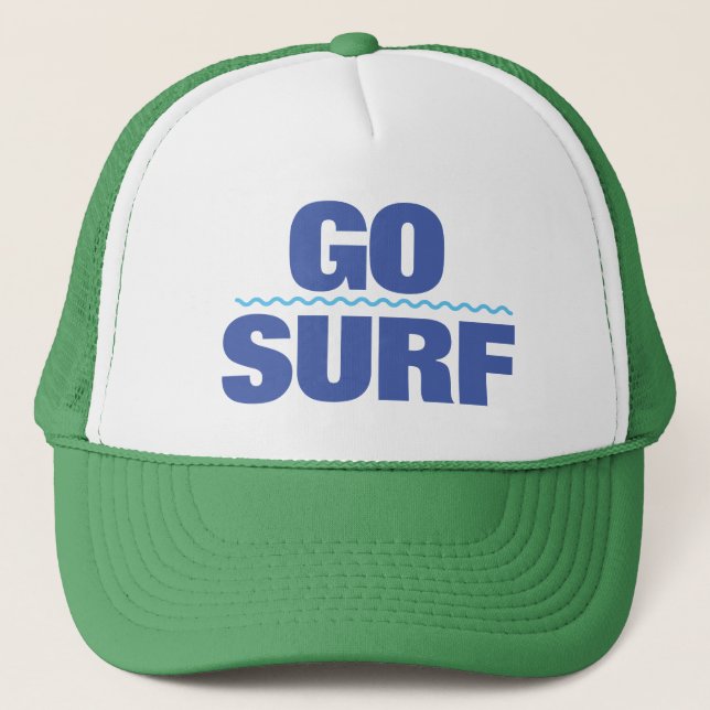 GO SURF Trucker Hat Truckerkappe (Vorderseite)