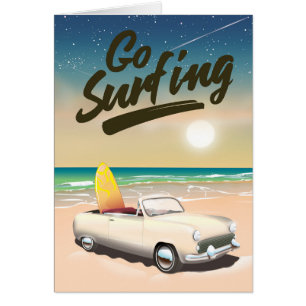Go Surfing Travel Poster!