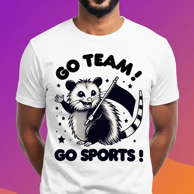 Go Team! Geh Sport! T-Shirt (Von Creator hochgeladen)