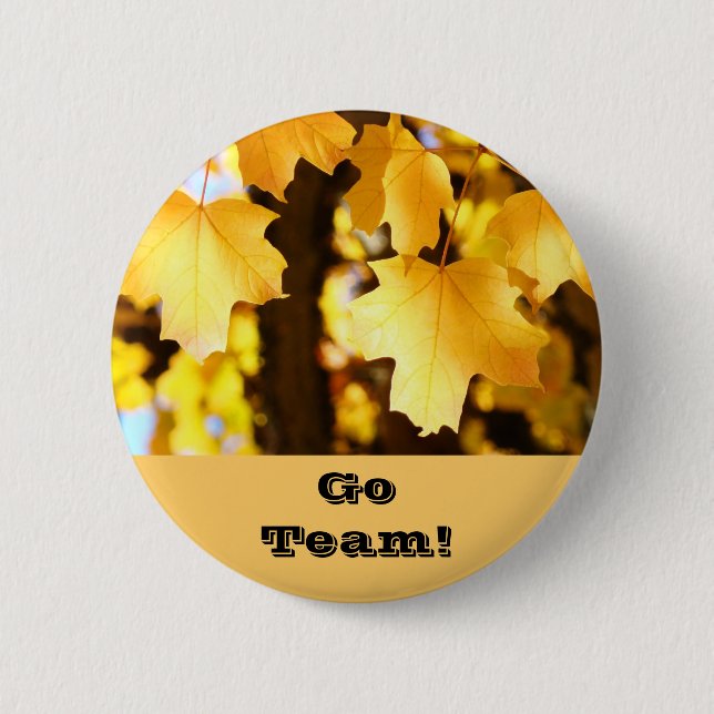 Go Team! Knöpfe Werbegeschenk-Taste Sport Button (Vorderseite)