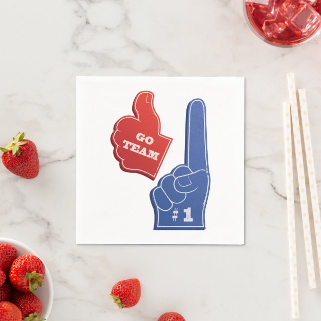 Go Team Paper Napkins Serviette (Von Creator hochgeladen)