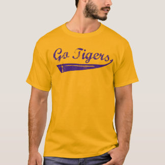 Go Tigers Vintage (Lila) T-Shirt