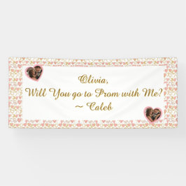 Go to Prom with Me | Romantic Promposal Banner
