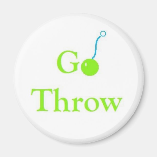 Go Trow-Logo Magnet (Vorne)