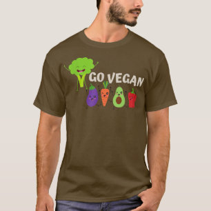 Go Vegan Food Veganism T-Shirt