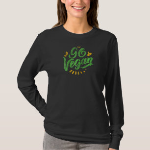 Go Vegan Raglan T-Shirt