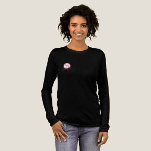 "Go with the Pink" Kampagne "Women's Long Sleeve" Tri-Blend Shirt