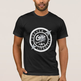 Goa Beach Lifestyle | Palm Tree Circle Logo T-Shirt