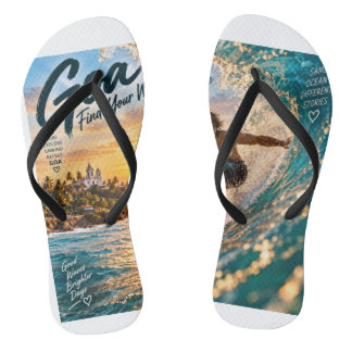 Goa – Finde Deine Welle Flip Flops