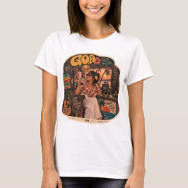 Goa — Mädchen an der Bar, Küsten-Nachtleben-Vibes T-Shirt