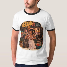 Goa — Mädchen an der Bar, Küsten-Nachtleben-Vibes T-Shirt