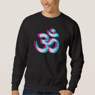 Goa Om Psytrance Rave Techno Trippy Edm Festival H Sweatshirt