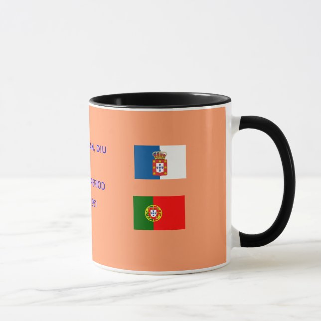 GOA* (Portugiesen Indien) historische Tasse (Rechts)