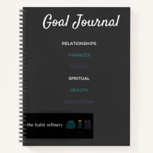 Goal Journal Notizbuch