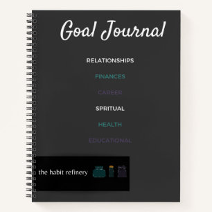 Goal Journal Notizbuch