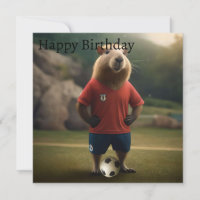 "Goal-Scoring Capybara: Der ultimative Fußballstar