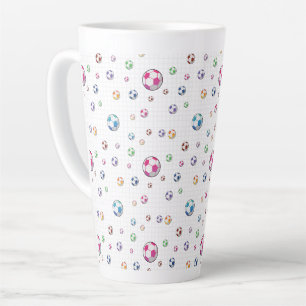 Goal Soccer Muster Milchtasse