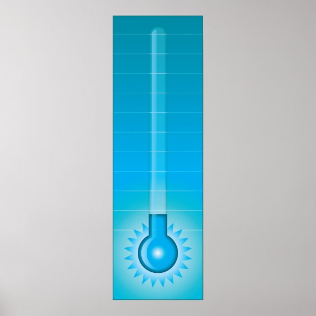 Goal Thermometer Poster (Vorne)