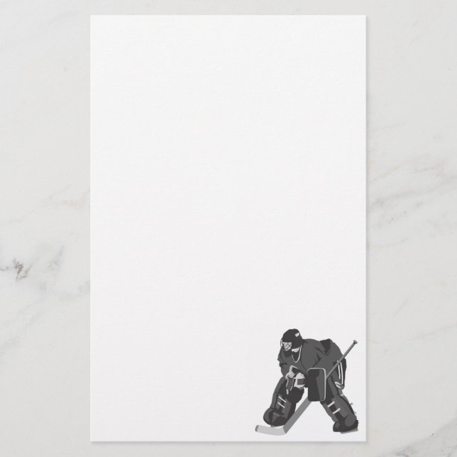 Goalie Briefpapier (Vorderseite)