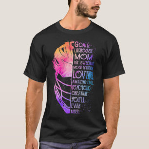Goalie Lacrosse Mama die süßeste Lacrosse T-Shirt