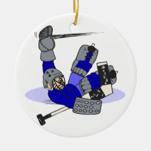 Goalie retten keramik ornament