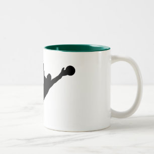 Goalie retten zweifarbige tasse