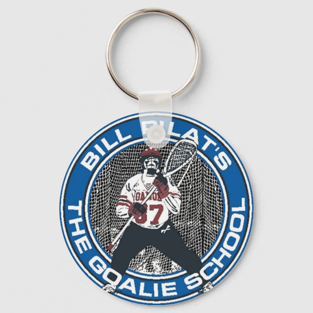 Goalie School Key Chain Schlüsselanhänger (Vorderseite)