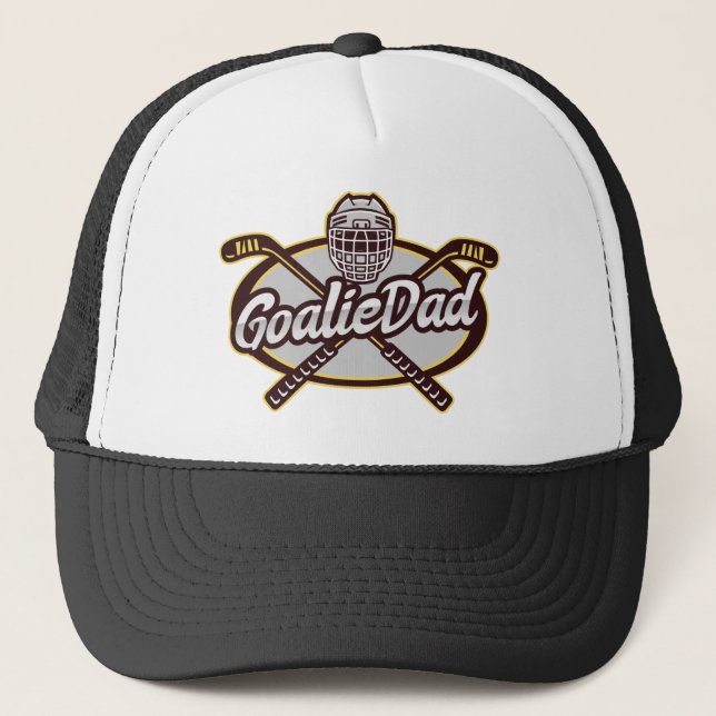 GoalieDad Truckerkappe (Vorderseite)