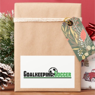 Goalkeeping.Soccer-Aufkleber Rechteckiger Aufkleber