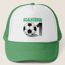 Goalkeeping.Soccer "GOALKEEPER" Trucker Hat Truckerkappe