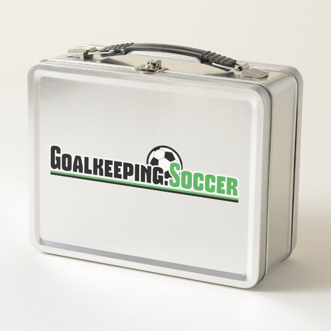 Goalkeeping.Soccer Lunch Box (Vorderseite)