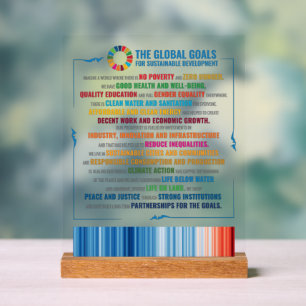 Goals Führungskraft Desk Sign - ESG Office Motivat Acrylschild