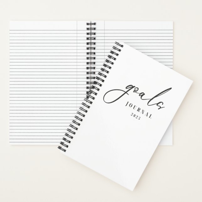 Goals Journal 2025 Notizbuch (Innen)