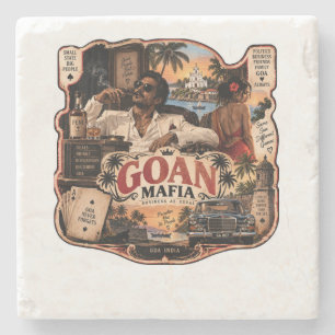 Goan Mafia – Goa Stolz Steinuntersetzer