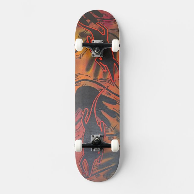 Goanna-Skateboard Skateboard (Vorderseite)