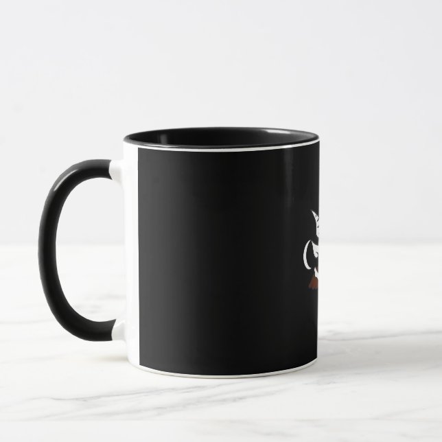 Goat Baphomet Halloween-Geschenk Tasse (Links)