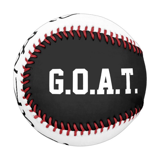 GOAT Baseballspieler - Bester aller Zeitball Baseball (Vorderseite Links)