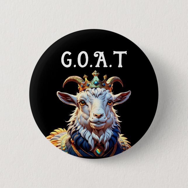 GOAT bester aller Time Champions Bester Button (Vorderseite)