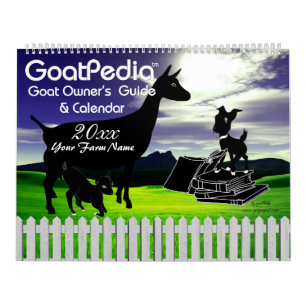 Goat Calendar GoatPedia™ Goat Owner's Guide Kalender