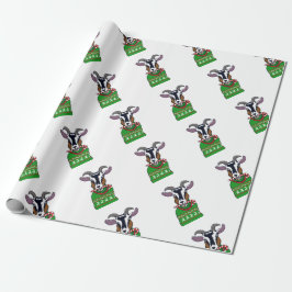 Goat Christmas Sweater Geschenkpapier