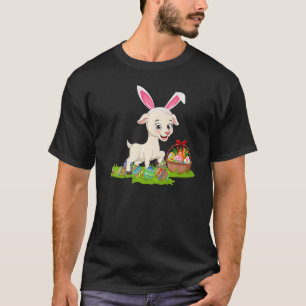 Goat Easter Egg Hunting Bunny Goat Easter Sunday T-Shirt