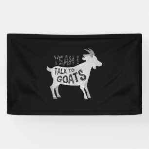 Goat Geschenke für Goat Lovers Funny Banner
