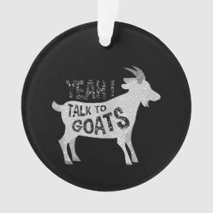 Goat Geschenke für Goat Lovers Funny Ornament