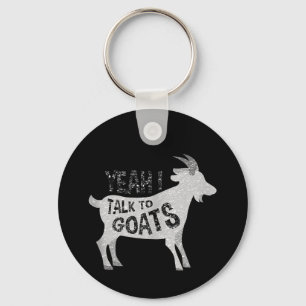 Goat Geschenke für Goat Lovers Funny Schlüsselanhänger