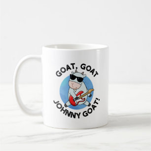 Goat Goat Johnny Goat Funny Music Animal Pub Kaffeetasse