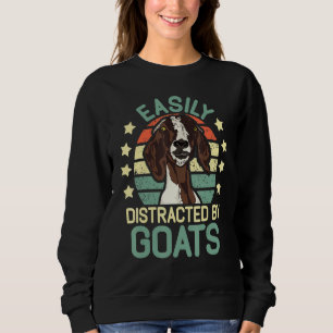 Goat Goat T-Shirt Famer T-Shirt Goa Funny Sweatshirt