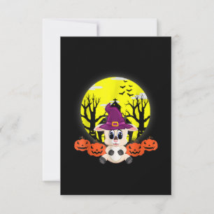 Goat Halloween Pumpkin Funny Halloween Kostüm RSVP Karte