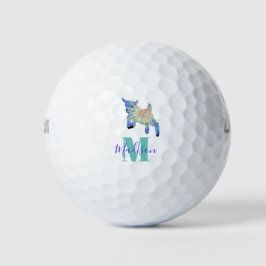 Goat Jumping Personalisiert Golfball