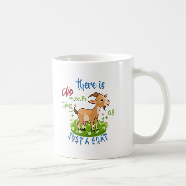 GOAT Lover | Nur eine Ziege GetYerGoat™ Kaffeetasse (Rechts)